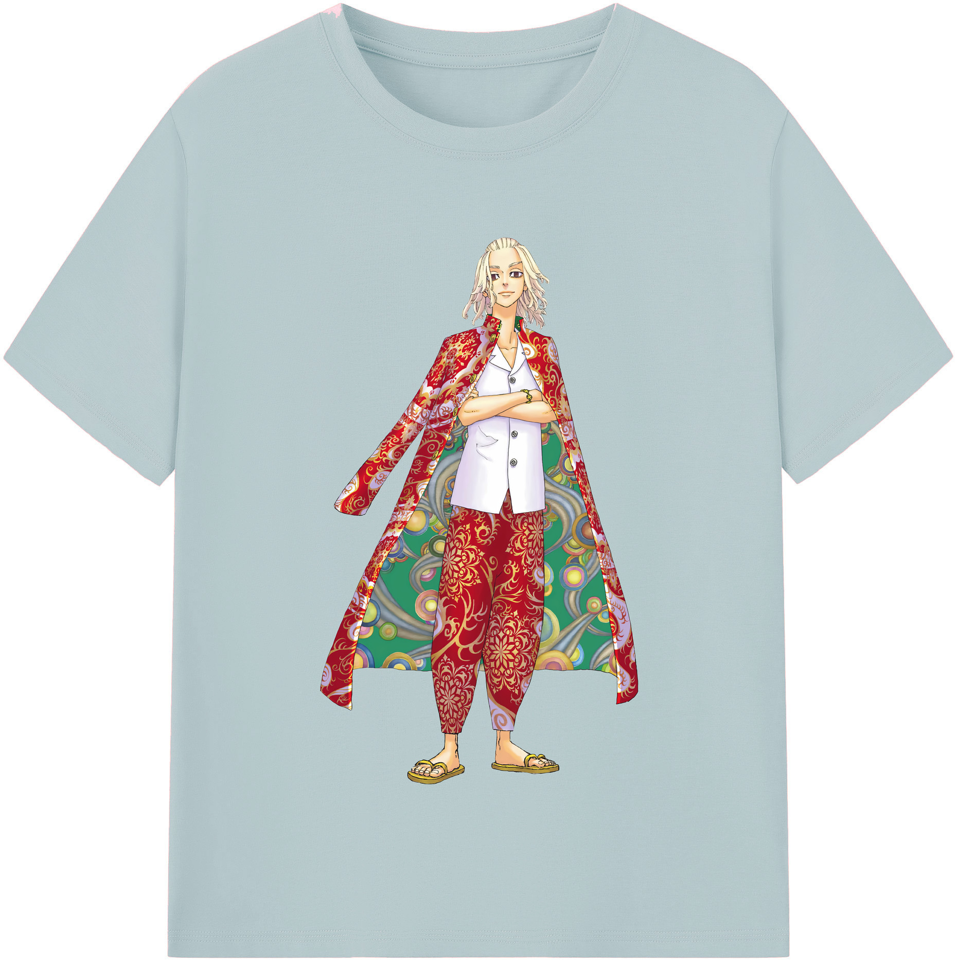 （画像用） 東京リベンジャーズ Tokyo Revengers 綿100％半袖Tシャツ（フロントプリント）